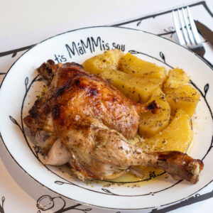 Μπούτι κοτόπουλο φούρνου